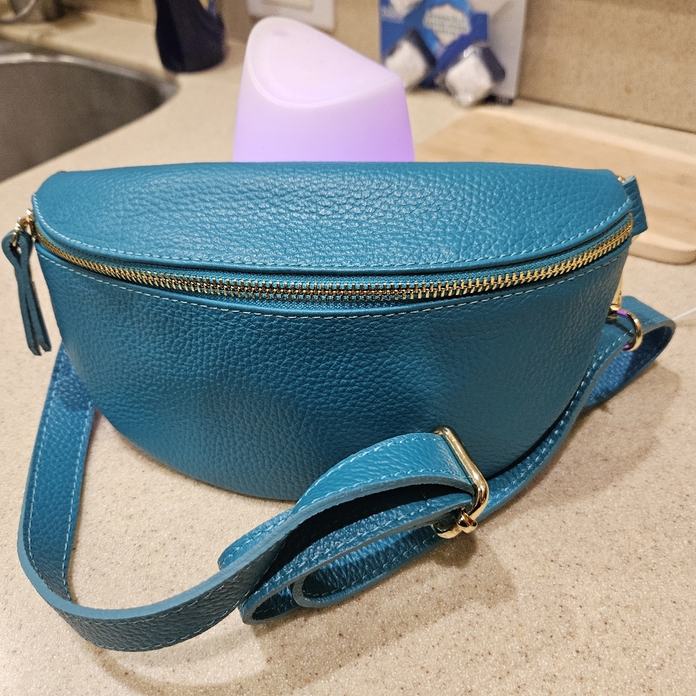ITALY FANNY PACK, Italian Leather Bag, BORSE IN ITALY BELT BAG